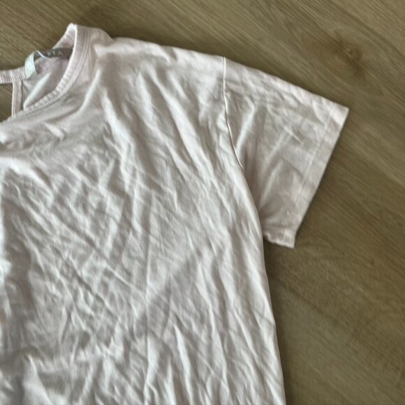 Athleta Cloudlight Open Back Tee XS Blush Pink High Low Shirt Top 297593 - Picture 4 of 8